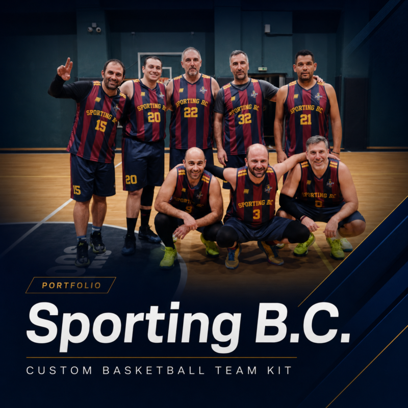 Η ομάδα Sporting B.C. με τις εμφανίσεις της